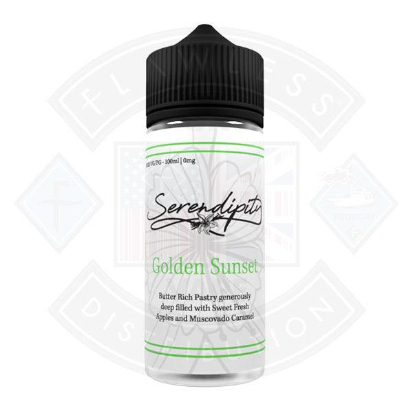 Wick Liquor Serendipity Golden Sunset 0mg 100ml Shortfill E-Liquid - Flawless Vape Shop