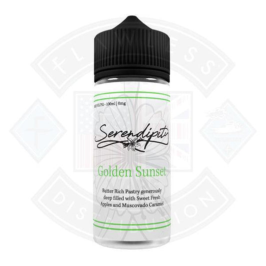 Wick Liquor Serendipity Golden Sunset 0mg 100ml Shortfill E-Liquid - Flawless Vape Shop