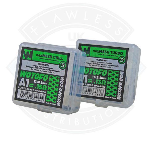 NexMesh Wotofo Chill A1 0.15oHm Resistors