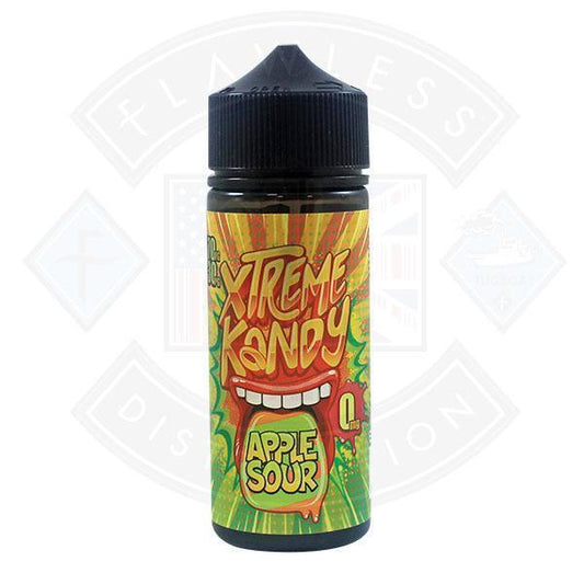 Xtreme Kandy Series - Apple Sour 0mg 100ml Shortfill - Flawless Vape Shop