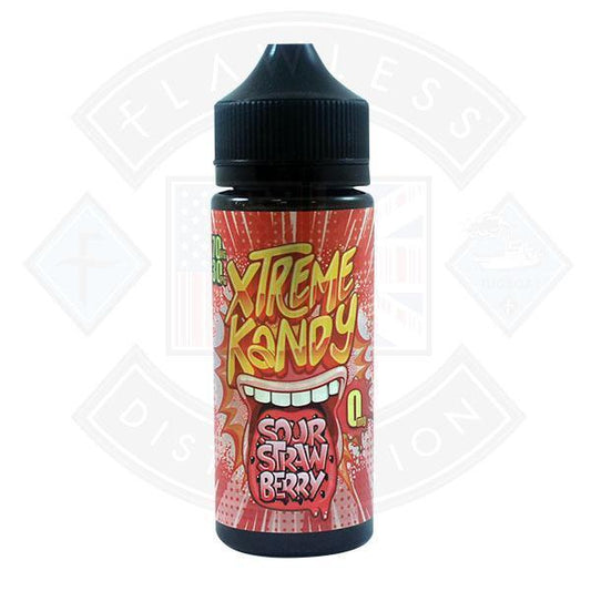 Xtreme Kandy Series - Sour Strawberry 0mg 100ml Shortfill - Flawless Vape Shop