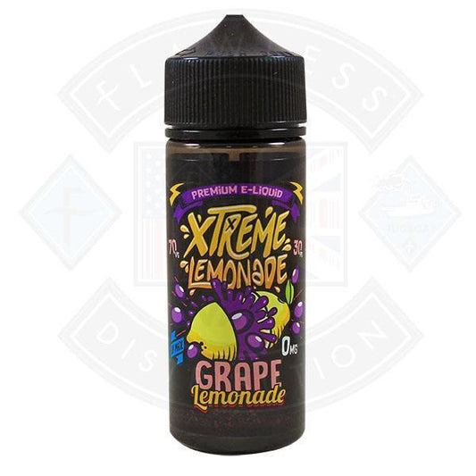 Xtreme Lemonade Series - Grape Lemoande 0mg 100ml Shortfill - Flawless Vape Shop