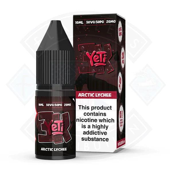 Yeti 3k Bar Salt Artic Lychee 10ml E-liquid - Flawless Vape Shop