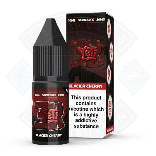 Yeti 3k Bar Salt Glacier Cherry 10ml E-liquid - Flawless Vape Shop