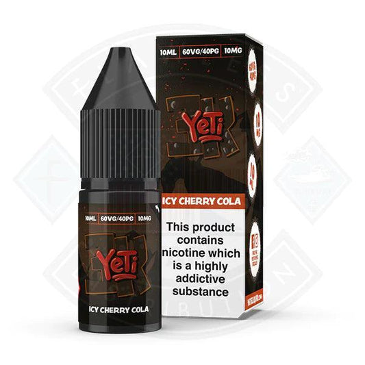 Yeti 3k Bar Salt Icy Cherry Cola 10ml E Liquid - Flawless Vape Shop