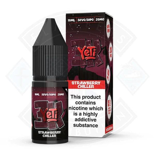 Yeti 3k Bar Salt Strawberry Chiller 10ml E-liquid - Flawless Vape Shop