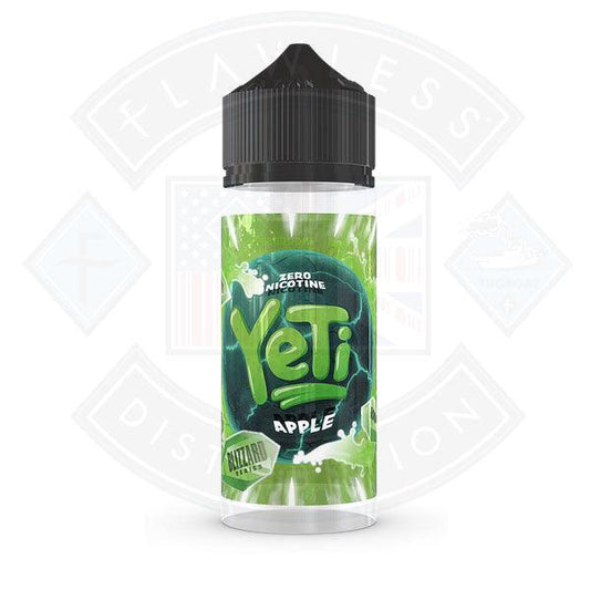 Yeti Blizzard Apple 0mg 100ml Shortfill E-Liquid - Flawless Vape Shop