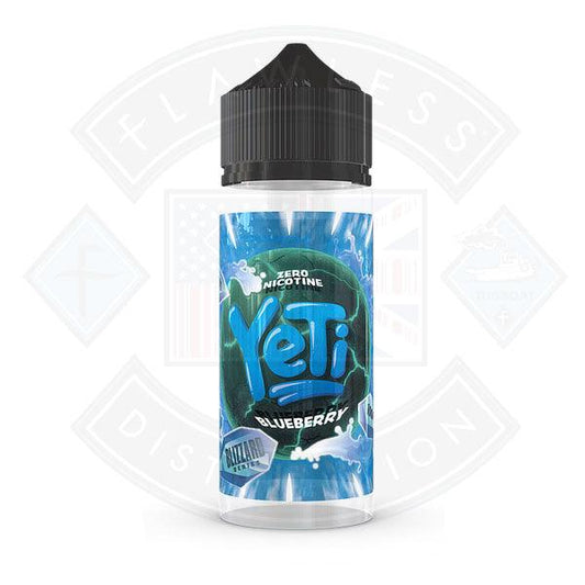 Yeti Blizzard Blueberry 0mg 100ml Shortfill E-Liquid - Flawless Vape Shop