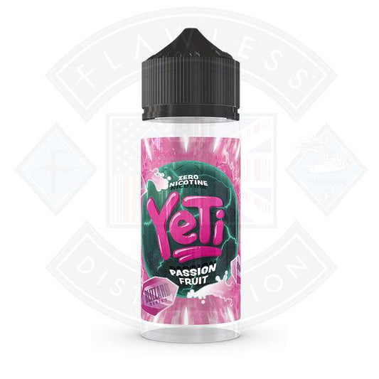 Yeti Blizzard Passion Fruit 0mg 100ml Shortfill E-Liquid - Flawless Vape Shop