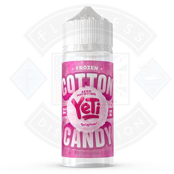 Yeti Cotton Candy Frozen Original 0mg 100ml Shortfill - Flawless Vape Shop