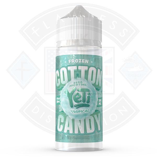 Yeti Cotton Candy Frozen Tropical 0mg 100ml Shortfill - Flawless Vape Shop