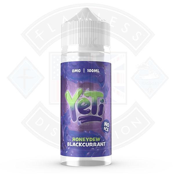 Yeti Defrosted - Honeydew Blackcurrant No Ice 100ml 0mg Shortfill E-Liquid - Flawless Vape Shop