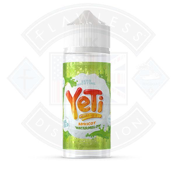 Yeti Ice Cold Apricot Watermelon 0mg 100ml Shortfill E-Liquid - Flawless Vape Shop