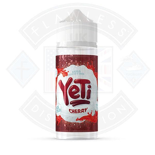 Yeti Ice Cold Cherry 0mg 100ml Shortfill E-Liquid - Flawless Vape Shop