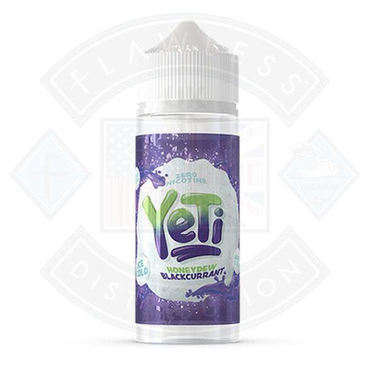 Yeti Ice Cold Honeydew Blackcurrant 0mg 100ml Shortfill E-Liquid - Flawless Vape Shop