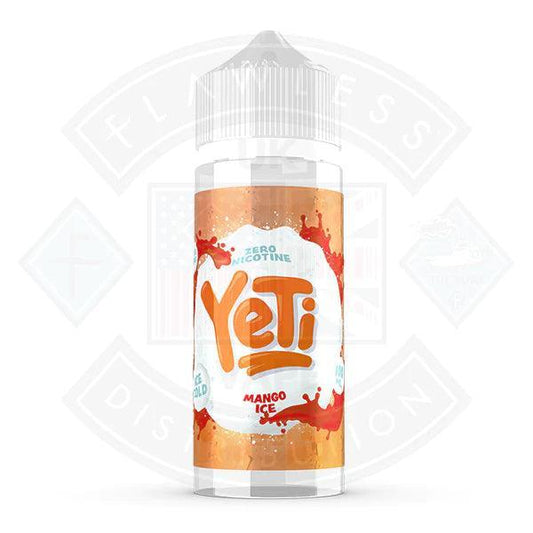 Yeti Mango Ice 0mg 100ml Shortfill E-Liquid - Flawless Vape Shop