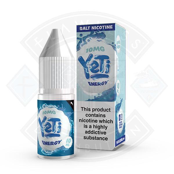 Yeti Salt - Energy 10ml E Liquid - Flawless Vape Shop