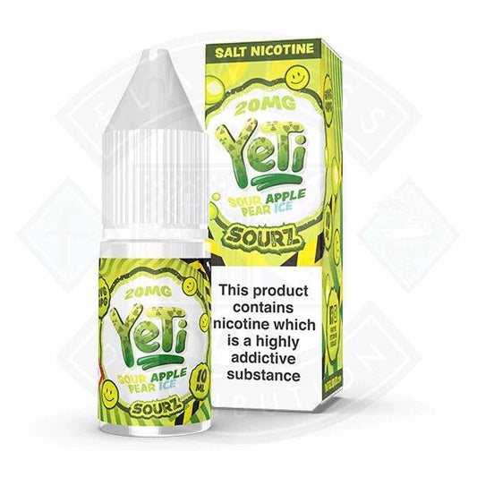Yeti Sourz Apple Pear Ice 10ml E-Liquid - Flawless Vape Shop