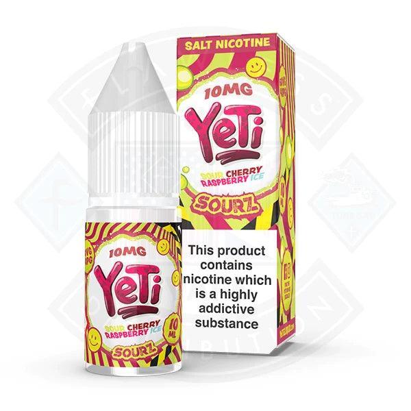 Yeti Sourz Cherry Raspberry Ice 10ml E-Liquid - Flawless Vape Shop