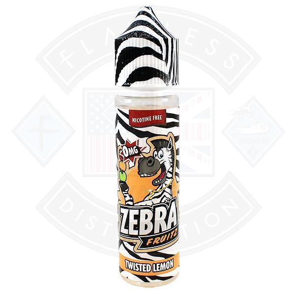 Zebra Fruitz - Twisted Lemon 0mg 50ml Shortfill - Flawless Vape Shop