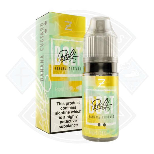 Zeus Juice Bolt Banana Custard 10ml - Flawless Vape Shop