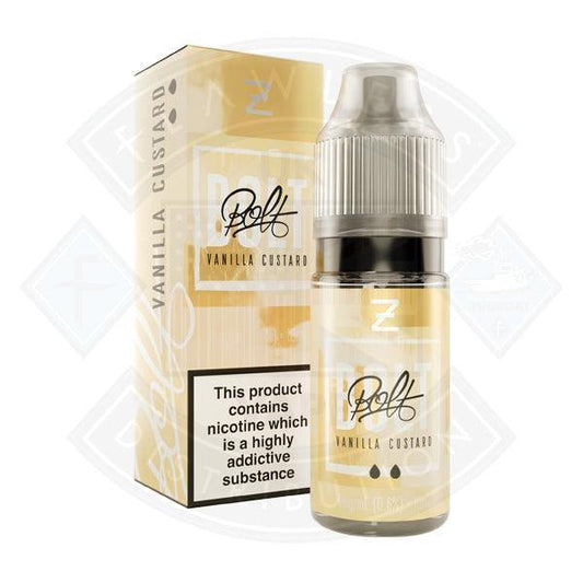 Zeus Juice Bolt Vanilla Custard 10ml - Flawless Vape Shop